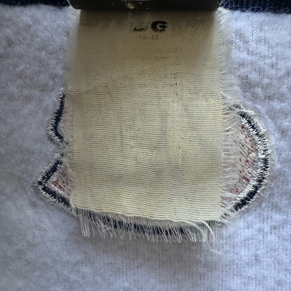 VTG Y2K Montreal Canadiens NHL Fleece Half Zip Blue Sweater Size: L - Picture 6 of 8